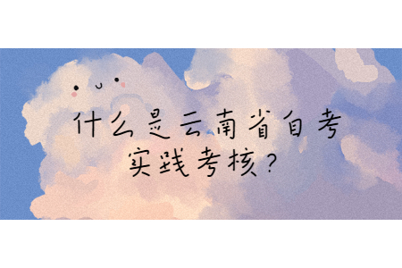 什么是云南省自考實踐考核？